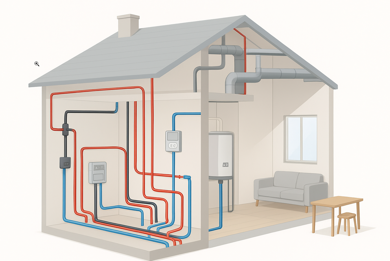 Instalaciones eléctricas y de fontanería